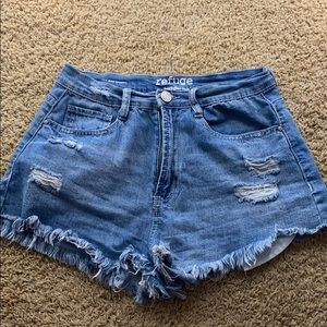 High Rise Cheeky Shorts